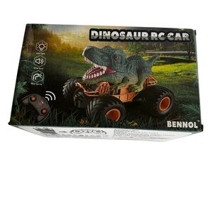 Bennol  Remote Control Dinosaur Car Toys With Lights, Sounds & Spray